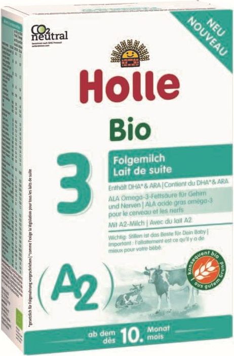 Holle Bio A2 pokračovací mléko 3. od 10 měsíce věku 400g x 3ks - obrázek 1