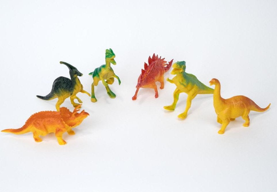 INTEREST set plastových figurek dinosaurů 6ks. - obrázek 1
