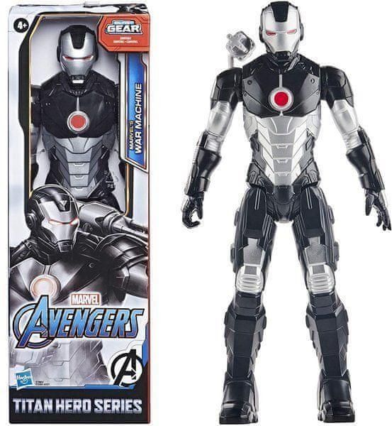 MARVEL Iron Man War Machine Titan Hero Figurka 30 cm Hasbro Avengers. - obrázek 1