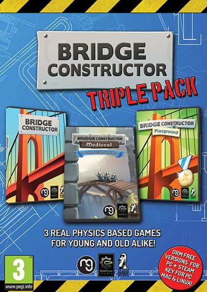 Bridge Constructor - Triple Pack (PC) - obrázek 1