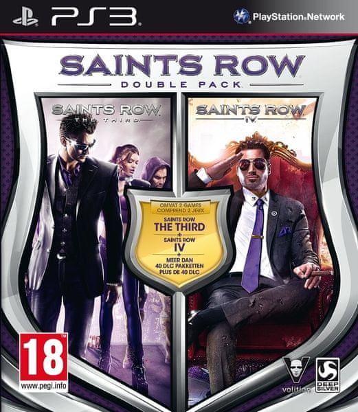 Saints Row The Third + IV - Double Pack (PS3) - obrázek 1