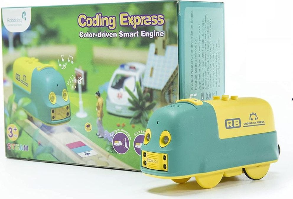 Robobloq Coding express - robot train bez kolejí - obrázek 1