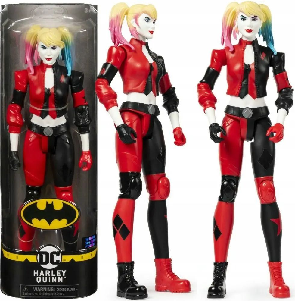 MARVEL Harley Quinn Figurka 30 cm Batman od Spin Master. - obrázek 1