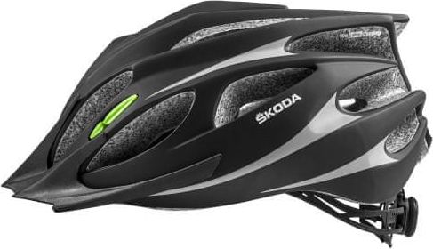 ŠKODA cyklistická helma černá S/M - obrázek 1