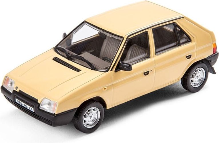 ŠKODA Favorit (1988) model 1:43 žlutá - obrázek 1
