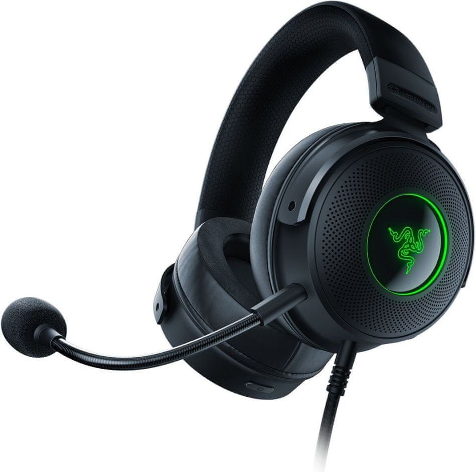 Razer Kraken V3 Hypersense, černá (RZ04-03770100-R3M1) - obrázek 1