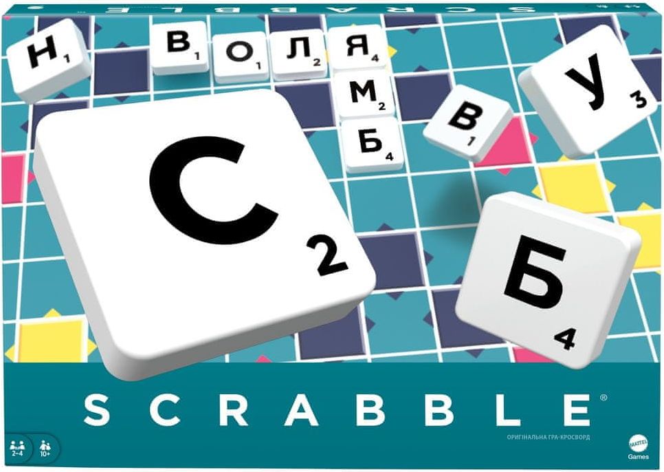 Mattel Scrabble Originál UA BBD15 - obrázek 1