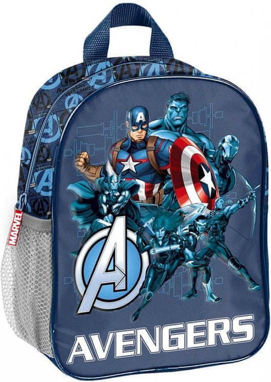 Paso Dětský batoh Avengers 3D 28cm modrý - obrázek 1