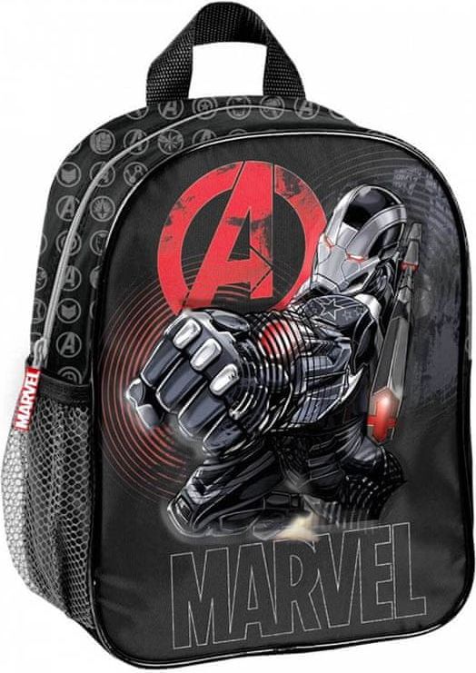 Paso Dětský batoh Marvel Avengers Fist 3D 28cm černý - obrázek 1