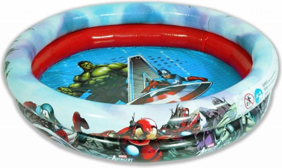 bHome Dětský nafukovací bazén Avengers 90cm - obrázek 1