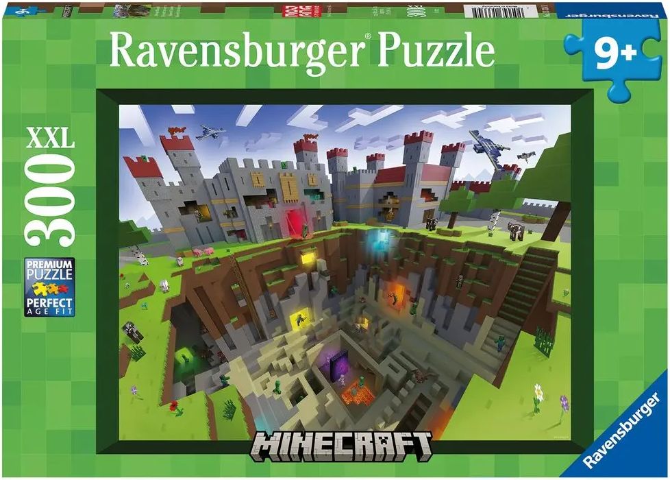 Ravensburger Puzzle Minecraft 300 dílků - obrázek 1