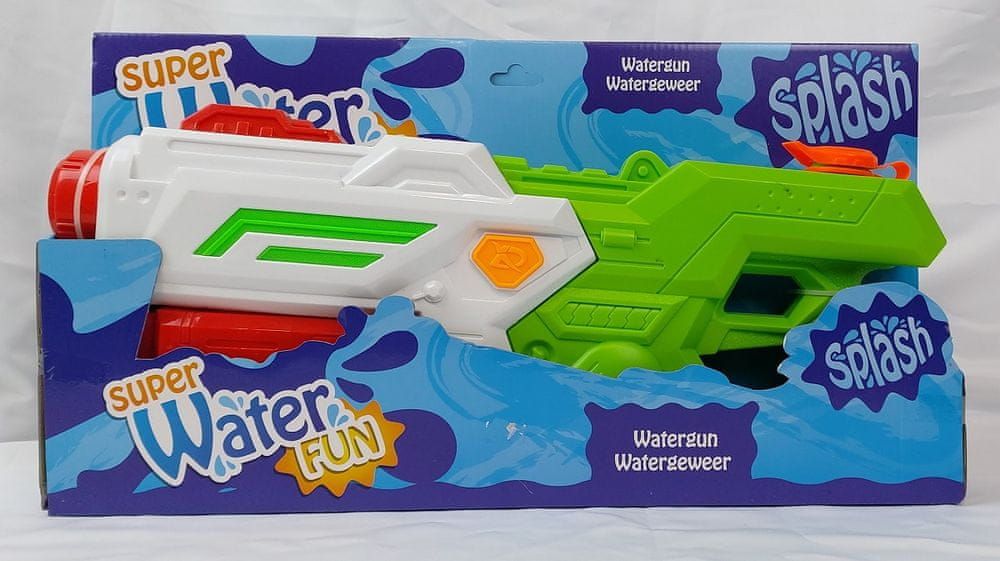 INTEREST super velká vodní pistole Water Fun. Barva zelená. - obrázek 1