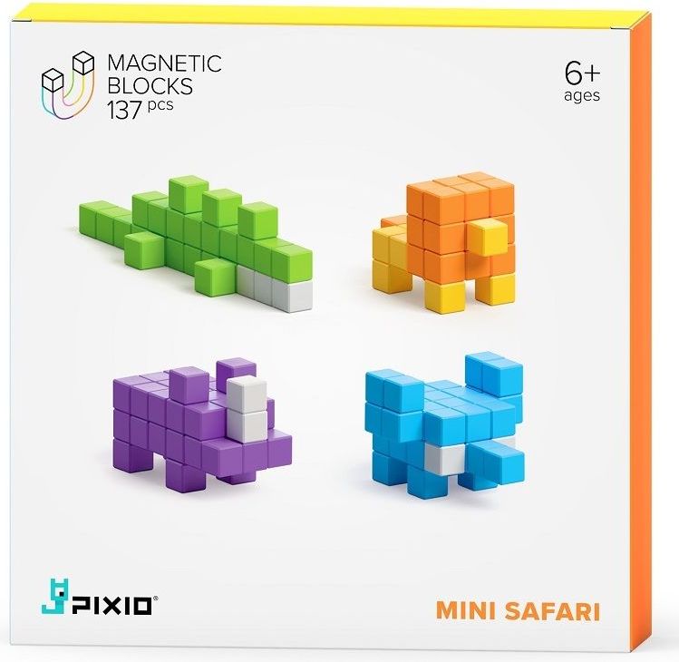 PIXIO Mini Safari magnetická stavebnice - obrázek 1