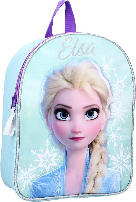 Vadobag Dětský batoh Frozen Ledové království Elsa 31cm tyrkysový - obrázek 1