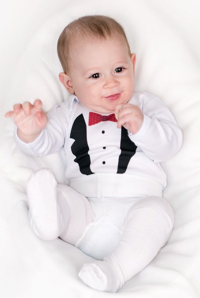 Body s potiskem New Baby smoking&nbsp;-&nbsp;74 (6-9m) - obrázek 2