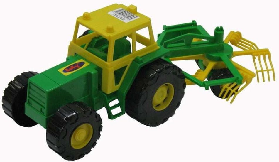 Polesie Hračka Traktor Farmář obraceč 34,5cm - obrázek 1