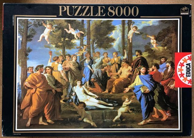 Jaku puzzle Poussin Parnas 8000d - obrázek 1