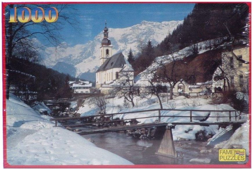 SPEZET Ramsau kostelík v zimě 1000d - obrázek 1