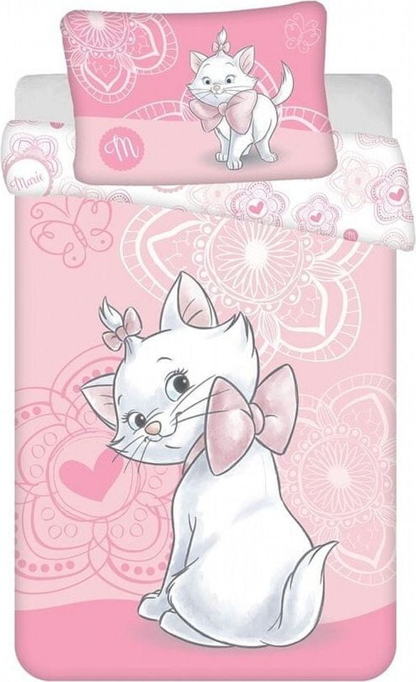 Jerry Fabrics Disney povlečení do postýlky Marie cat 02 baby 100x135, 40x60 cm - obrázek 1