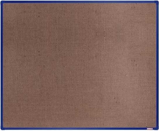 VMS Vision boardOK Jutová nástěnka s modrým rámem Modrá 20 cm - obrázek 1