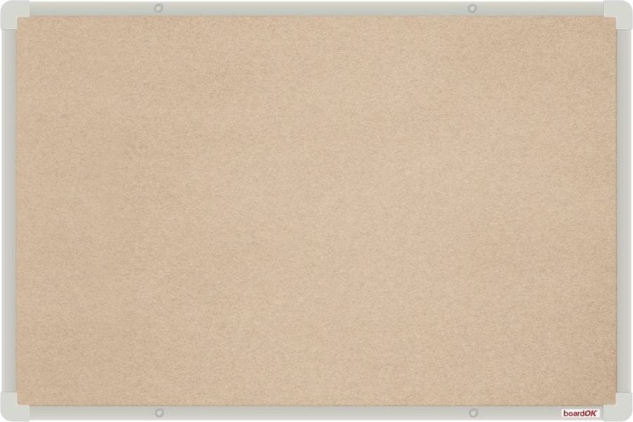 VMS VISION Textilní nástěnka boardOK se stříbrným rámem 1500 x 1200 - obrázek 1
