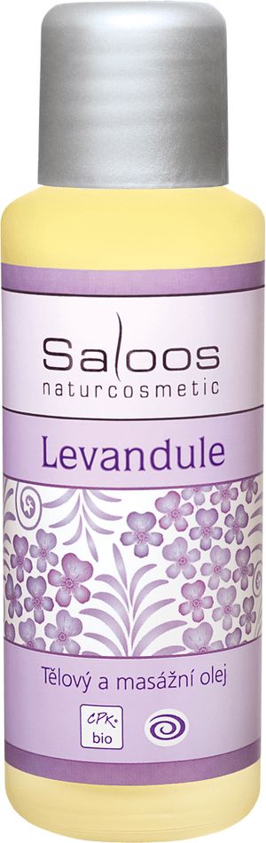 Saloos Saloos tělový a masážní olej 50ml Druh: Levandule - obrázek 1
