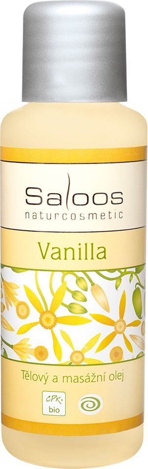 Saloos Saloos tělový a masážní olej 50ml Druh: Vanilla - obrázek 1