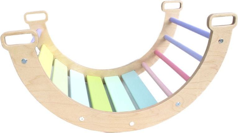 MOONTECH Montessori houpací kombi oblouk - pastel - obrázek 1