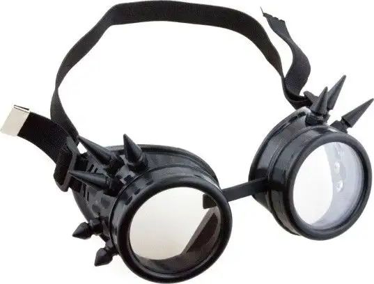 funny fashion Brýle steampunk černé - obrázek 1