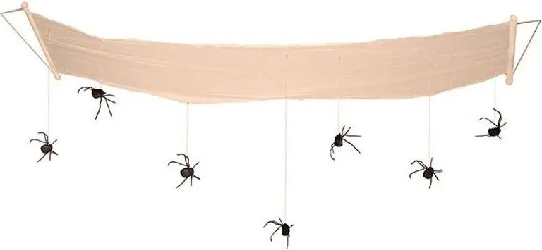 funny fashion Pavučina s pavouky 310cm - obrázek 1