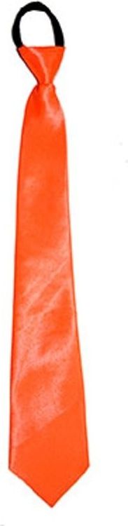 funny fashion Kravata neon - oranžová - obrázek 1