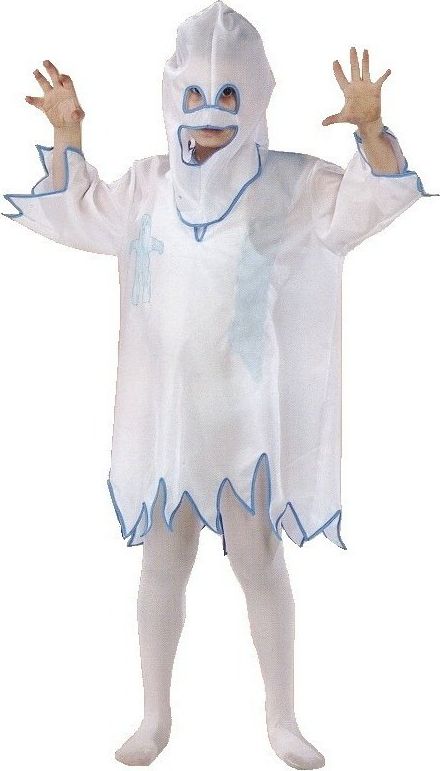 funny fashion Dětský kostým Duch 128 - obrázek 1