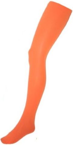 funny fashion Punčochy - neon oranžové - obrázek 1