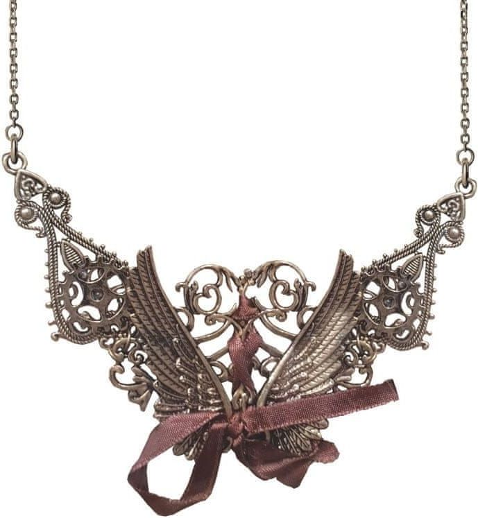 funny fashion Náhrdelník křídla steampunk - obrázek 1