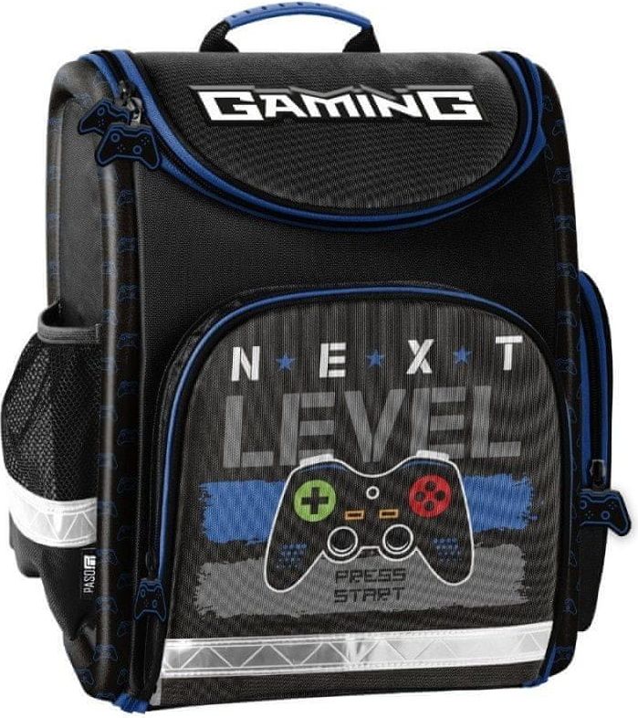 Paso Luxusní školní batoh aktovka i pro prvňáčky Gaming Next Level - obrázek 1