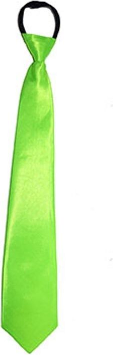 funny fashion Kravata neon - zelená - obrázek 1