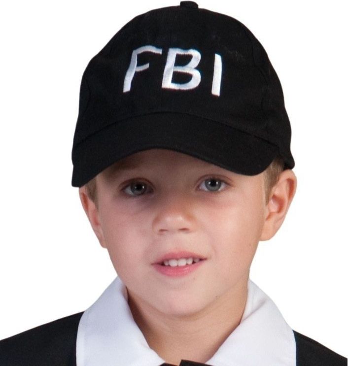 funny fashion Čepice FBI - dětská - obrázek 1