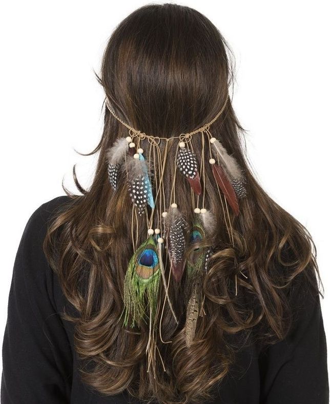 funny fashion Indiánská čelenka na vlasy - obrázek 1