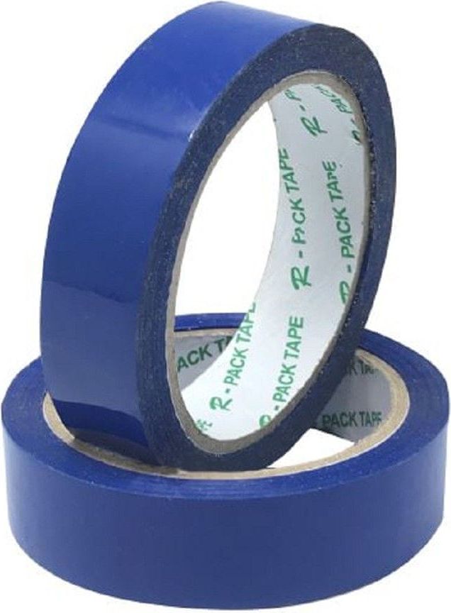 Reas-Pack Lepící páska PP 25x66 modrá - 4 balení - obrázek 1