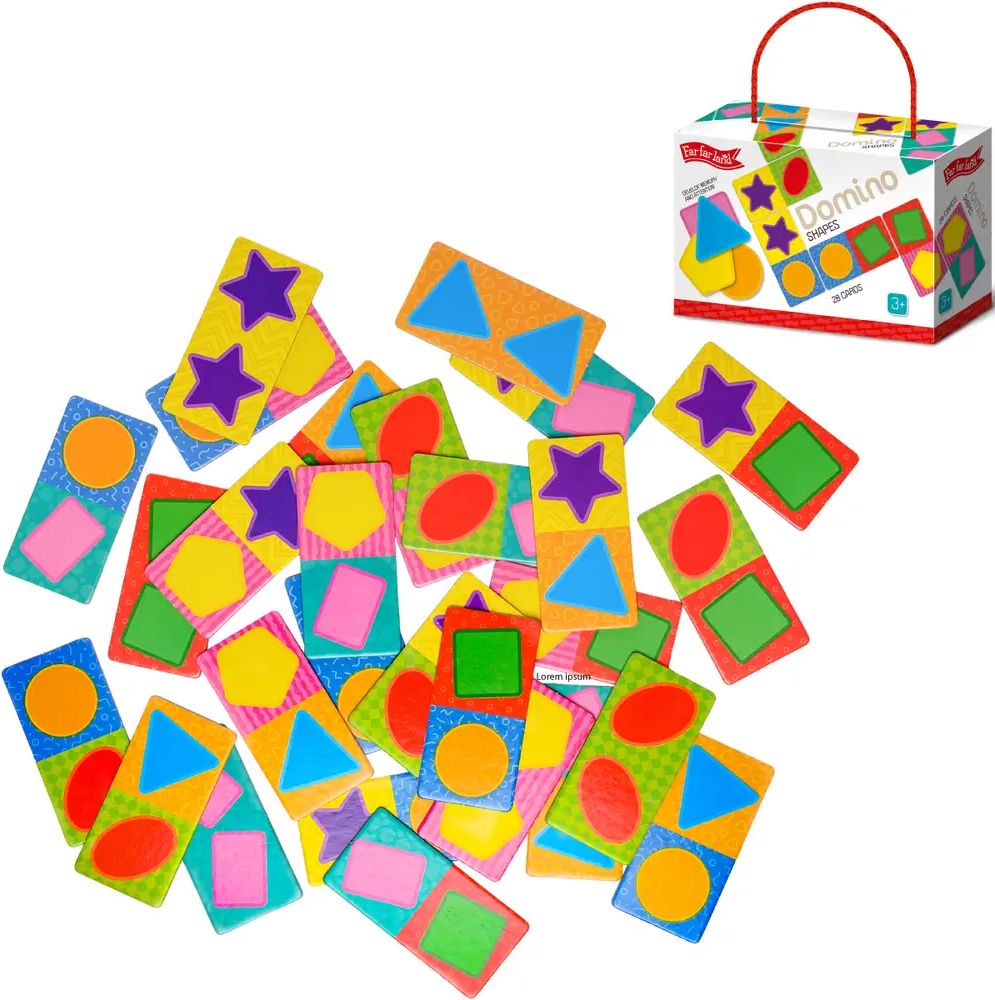 Farfarland Domino - "Barvy a tvary" - obrázek 1
