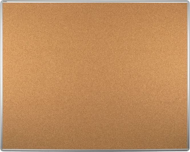 VMS Vision ekoTAB Korková nástěnka Stříbrná 20 cm - obrázek 1