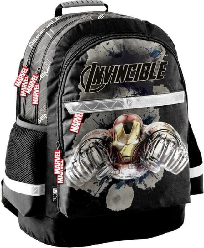 Paso Školní batoh brašna Avengers IronMan černý - obrázek 1