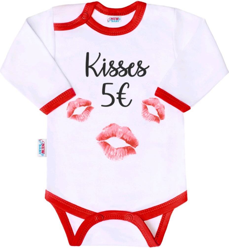 Body s potiskem New Baby rtíky - 62 (3-6m) - obrázek 1