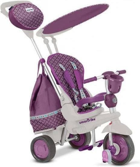 Smart Trike fialovo-krémová tříkolka Splash 5v1 Purple White 360° - obrázek 1
