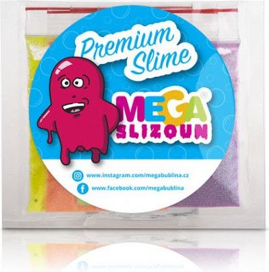 Megaslizoun sada neonových prášků - 5 barev - obrázek 1