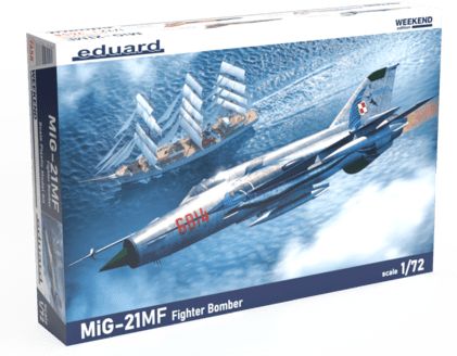EDUARD MiG-21MF Fighter Bomber 7458 1/72 - obrázek 1