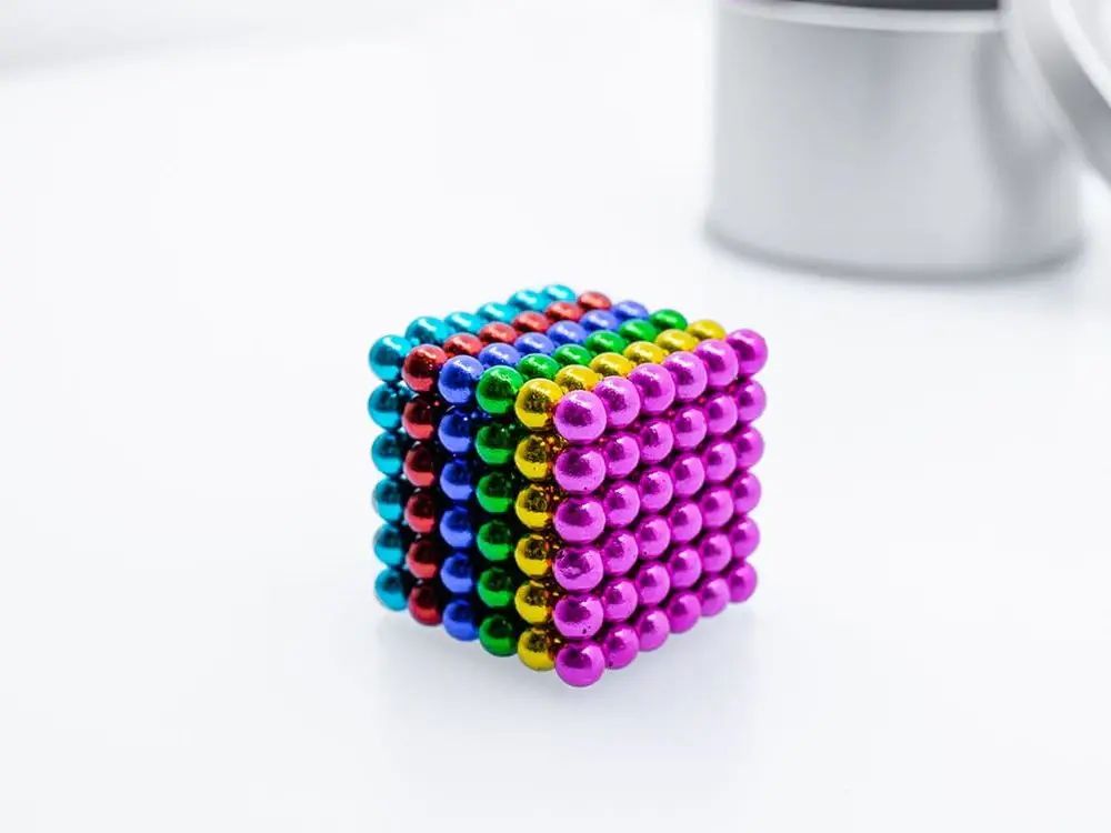 Neocube Neo Cube magnetická stavebnice - mix 8 barev - obrázek 1