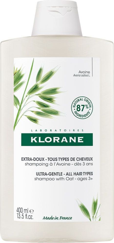 Klorane Klorane Avoine šampon s ovesným mlékem 400ml - obrázek 1