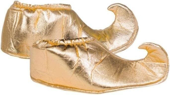 funny fashion Návleky na boty do špičky dětské - zlaté - obrázek 1
