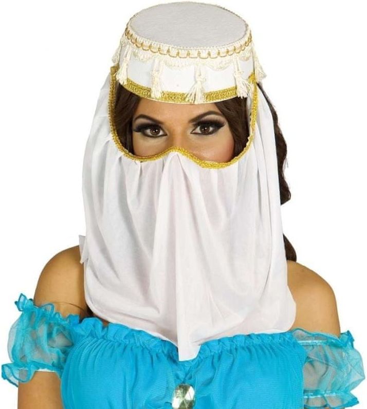 Fiestas Guirca Klobouk se závojem - arabská princezna - obrázek 1